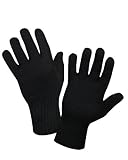 Black Military Wool Glove Liners