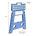 Essentials 21048 15-Inch Folding Step Stool, Wide Folding Step Stool, Plastic Step Stools For Adults, Garden Step Stool, Foldable High Stool