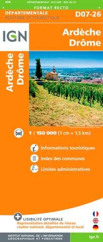 Ardèche - Drôme (French Edition) by Institut Géographique National