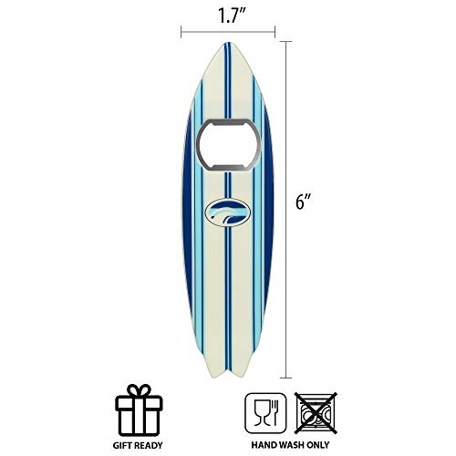 Surfboard Beer Bottle Opener- Surf's Up Always With This Piece of Surf Decor - Thumbnail 3
