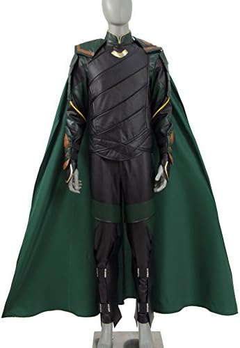 2017 Movie TThhoorr 3 Full Set Outfits Uniform Cosplay Costume Halloween Suit (Man L, Full Set)