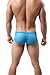 ONEFIT Men's Ultra-slim Sexy Low Waist Breathable Trunks Underwear Boxer Briefs Blue Large