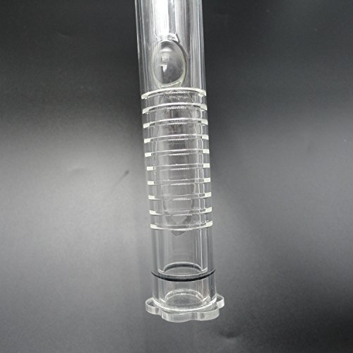 JARDLI Glass Lily Pipe Inflow with Surface Skimmer for Aquarium Planted Tank (17mm for 16/22mm (5/8'' i.d.) tubing) - Thumbnail 3