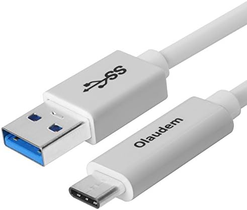 USB to USB C, Olaudem 3.3ft USB 3.1 Gen 2 Type C Cable with 10Gbps Data Transfer and 3A Fast Charge for Samsung Galaxy S8/S8+/Note 8, Google Pixel 2 / 2 XL, LG V20 V30,New MacBook Pro and More, White