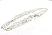 Wholesale 12PCS Silver Plated Brass Curb Chain Satellite Beaded Chains Bulk for Jewelry Making (20 Inch(1.5mm))