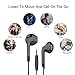 in Ear Earbuds Headphones with Control and Microphone HiFi Bass Stereo Earphones for iPod iOS and More Android Smartphonesthumb 1