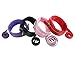 Mflying Leather Cosplay Kitty Bondage Neck Collar with Leash (Pink)