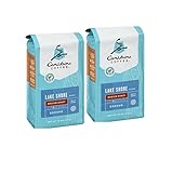Caribou Coffee Bags, Lakeshore Ground, 12 ounce bag (2 PACK)
