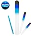 Bona Fide Beauty Genuine Czech Glass Nail Files - Manicure & Pedicure Sets - Glass Nail Files for Gentle Nail Care