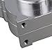 Mxfans 2 PCS Aluminum Alloy SCX0013 Silver Atomik Center Gear Box Mount for AXIAL SCX10 Electric 4WD RC 1:10 Model car