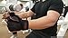 Workout Exercise Gloves for Gym Weightlifting & Crossfit Training - Bodybuilding Gloves for Men & Women W. Wrist Strap Support - Breathable Comfort Workout Gloves for Physical Fitness (Orange, Large)