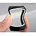 bayite Tup Case Compatible Fitbit Ionic, Rugged Protector Cover Protective Frame Shock Resistant Shell, Black/White