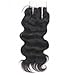 Beata Hair 130% Density Brazilian Body Wave Lace Closure 3 Part 100% Virgin Human Hair Closure with Bleached Knots (16inch)