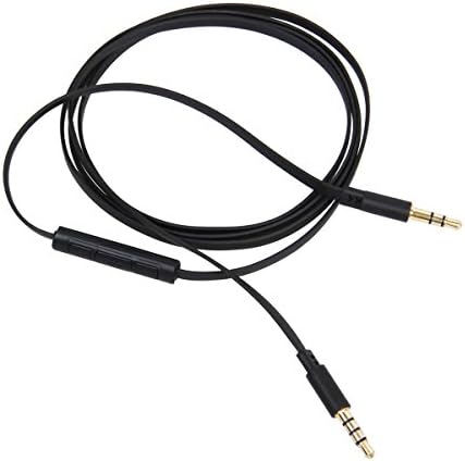 (4ft / 1.2m) 3.5mm Audio Cable AUX stereo Cable wire for Headphones, iPods, iPhones, iPads, phone With MIC remote control