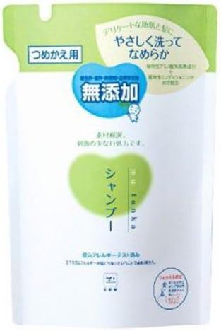 400ml refill milk soap Cow brand additive-free shampoo [Set of 4]