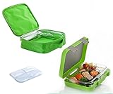 The Chill Box Bento Lunch Box with Insulated Bag and Icepack