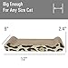 Delxo Cat Scratcher Durable Reversible Cat Scratching Pad Recycled Harden Corrugated Cardboard Sturdy Eco-Friendly Design Maintain Healthy Cat Claws and Protect Furniture Catnip (Cat Pad)