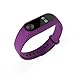 PINHEN Band Compatible with Xiaomi Mi Band 2 - Replacement Soft Sport Wristband Strap Bracelet Compatible with Xiaomi Mi Band 2 Smart Watch (Silicone 4pcs Set2)
