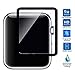3Pack for Apple Watch 38mm Tempered Glass Screen Protector, AOSOK 9H Hardnes/Anti-scratch/Bubble Free/Easy Installation 38mm Watch Screen Protector