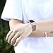 Fitbit Charge 2 Bands,Fitbit Bands Milanese Loop Stainless Steel Metal Replacement Bracelet Strap, Wristbands Accessories for Charge 2 with Stronger Magnetic Clasp, Small Large, Silver Black Gold
