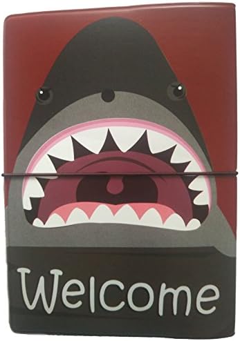 Aday Plastic Passport Holder Passport Cover Holder Credit Card Case Protector Cover for Travel (Shark Style)