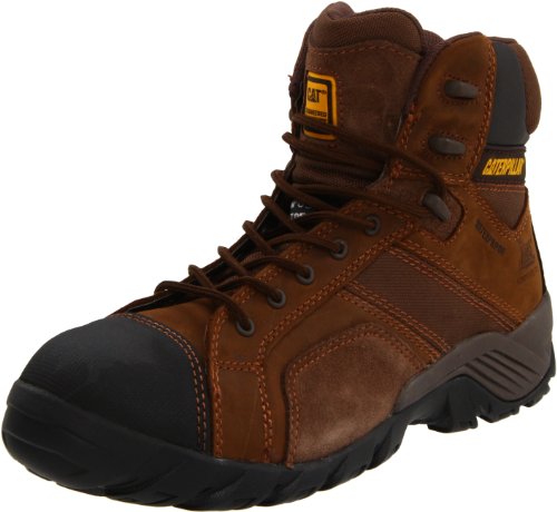 Caterpillar men s argon hi wp comp toe hiking boot,dark…