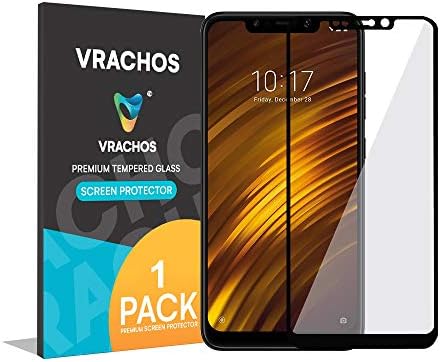 Vrachos Premium 6D Tempered Glass for Pocophone F1 Better Than 5D