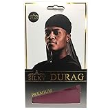 Silky Durag Various Colors ||| (Burgundy)
