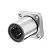 uxcell LMK20UU 20mmx32mmx42mm Flange Linear Motion Bushing Ball Bearing 2 Pcs