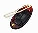 Parcelona French Oval Tortoise Shell Brown Small Celluloid Acetate with Snap on Hair Pin Barrette Clip for Girls - 2 Pieces