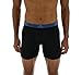 adidas Men's Relaxed Performance Climalite® Boxer Brief Underwear (2-Pack), Black/Dark Burgundy Black/Core Blue, LARGE