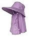 Jemis Women's UPF+50 Sunhat Bucket Hat with Neck Cover and Mask