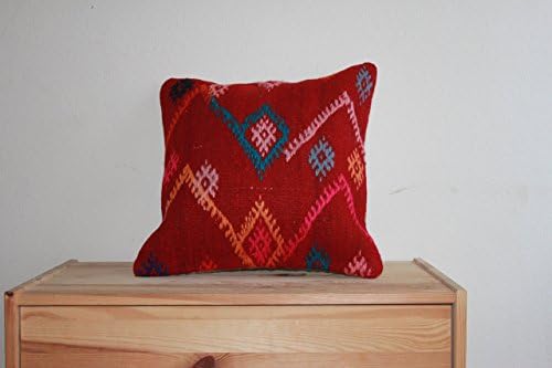 Kilim Pillow,Unique Handmade Pillow,Decorative Pillows,Turkish Pillow,16x16,40x40,Vintage Pillow,Bohemian Pillow,kilim cushion