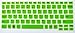 Folox® Silicone Laptop Keyboard Skin Cover for Lenovo Ideapad S206,Yoga 11 Ultrabook,YOGA 11S,IdeaTab K3011W,S210T Touchbook,K2450,FLEX 10,FLEX A10,YOGA2 11,11 inch YOGA3 11,MIIX 700 (Green)