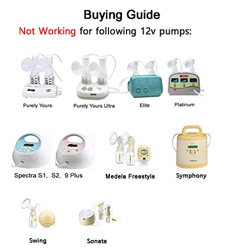 Smarkey 9 Volt USB Car Adapter for Medela Pump-in-Style Advanced Breast Pump Replaces Part # 67174 or 920.7010 9207010(Easy to Carry When Travel)