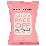 Formula 10.0.6 Wipe Your Face Off Make-Up Removing Facial Wipes (25 wipes per package)