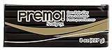 Sculpey Premo Clay 8 Ounces-Black