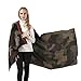 SEPTEMBER HOME Pashminas Camouflage Blanket Scarf ultra-soft plush style Ponchos Pashmina Shawls and Wraps
