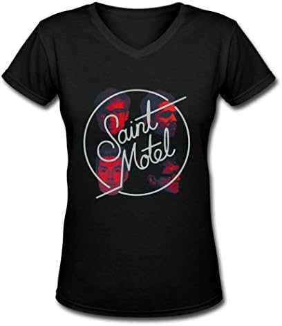 HJT Saint Motel Classic Women's V-Neck T Shirts XL
