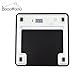 HoooWooo Bluetooth Body Fat Bathroom Scale with Tempered Glass Platform, 9 Body Measurement, Step on it, it will turn on