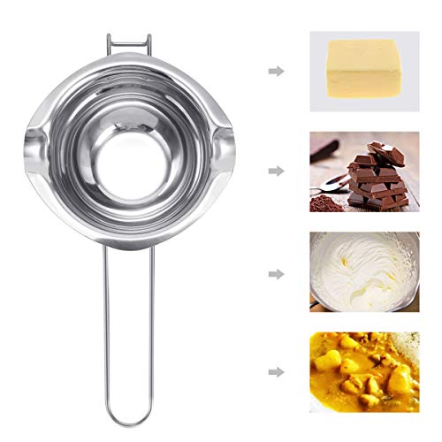 6 Double+Boiler+Stainless+Chocolate+Melting