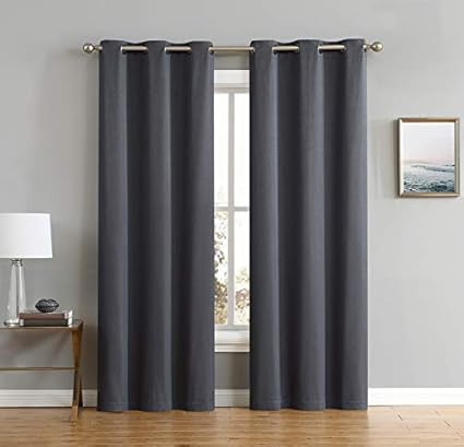 Amazon Com Madison 100 Blackout Curtains 96 Inch Long