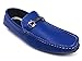 Brixton Men's Casual Light Weight Horse Bit Buckle Driving Moccasins Comfortable Driver's Loafers Shoes (Vipfootwear)