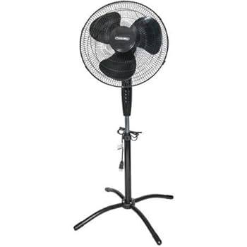 Amazon.com: Comfort Zone CZST161BTE Pedestal Fan: Home ...