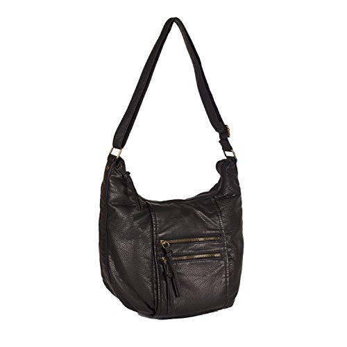 Bueno Crossbody Bags. Bueno MultiPocket Crossbody Handbag One Size Khaki.