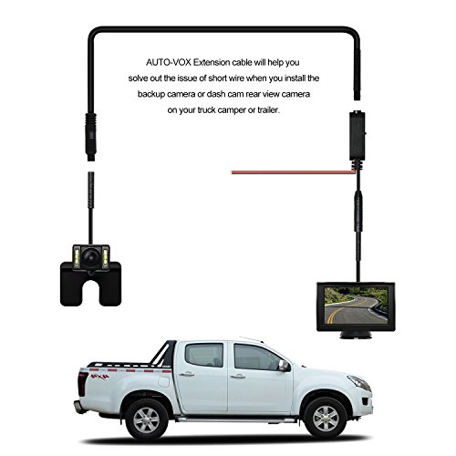 AUTOVOX 9.8ft Extension Cord Dash Cam Rear View Backup Camera Cable
