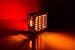 All Star Truck Parts 2pc Amber/Red 39 LED Double Face Stud Mount Pedestal Fender Stop Turn Tail Light for Heavy Truck Trailer Peterbilt Freightliner Kenworth Mack Western Star Left & Right Side Lights