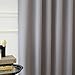 Best Home Fashion Premium Thermal Insulated Blackout Curtains - Back Tab/Rod Pocket - Grey - 52