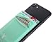 Phone Wallet Stick on, RFID Blocking Phone Card Holder for Back of Phone Stick On Sticky Adhesive Attachment iPhone Wallet & iPhone Credit Card Holder (RFID Mint)