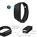 Poweradd 1080P High Definition Spy Video Bracelet, Hidden Video/Photo Surveillance Camera with Adjustable Wristband, Storage Up to 32G(SD Card Not Included)-Black